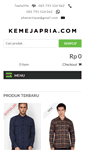 Mobile Screenshot of kemejapria.com